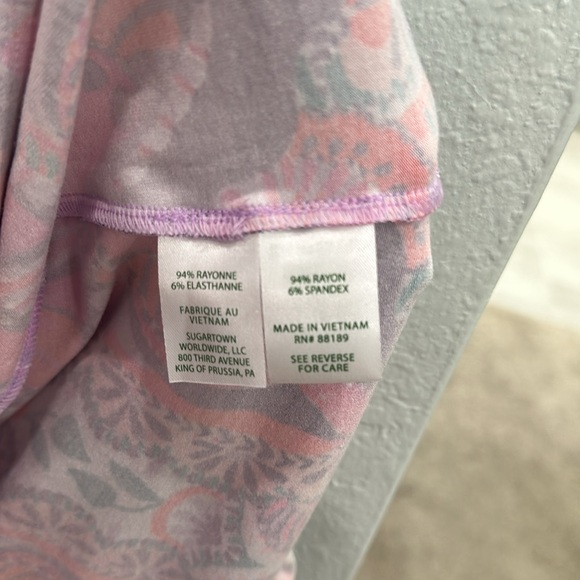 NWOT Lilly Pulitzer Adriann flutter sleeve maxi dress. Size Medium. Never worn. - Picture 3 of 4